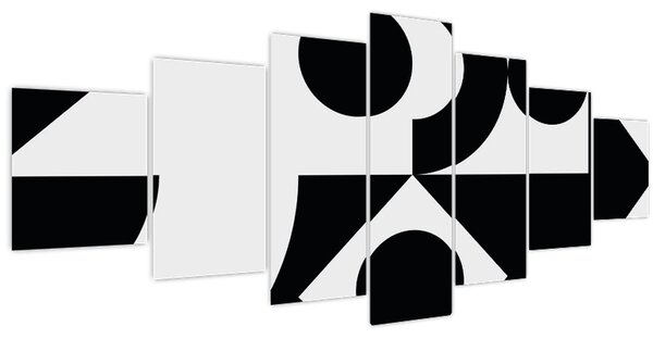 Obraz - Geometrická abstrakce N⁰1 (210x100 cm)