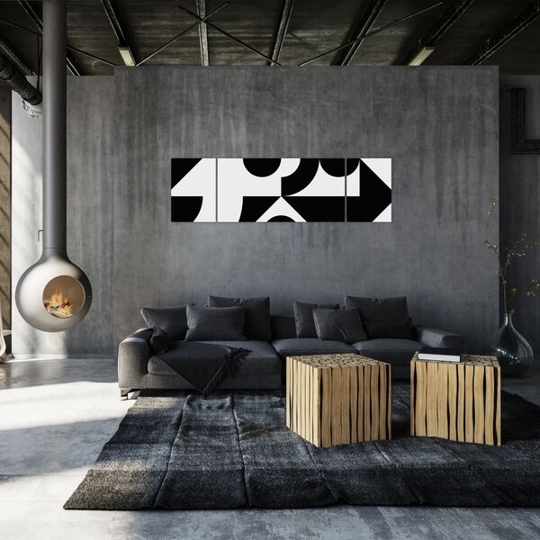 Obraz - Geometrická abstrakce N⁰1 (170x50 cm)