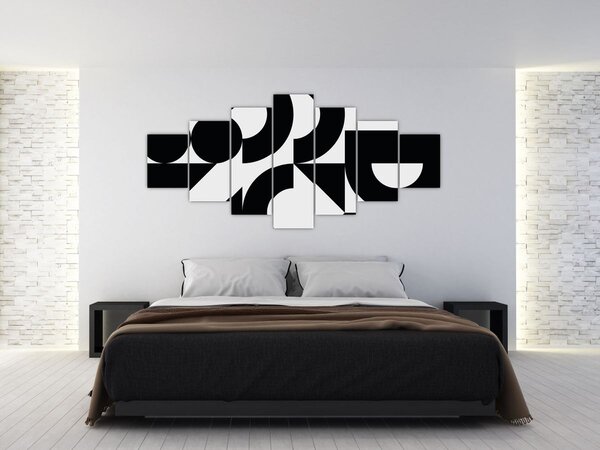 Obraz - Geometrická abstrakce N⁰2 (210x100 cm)