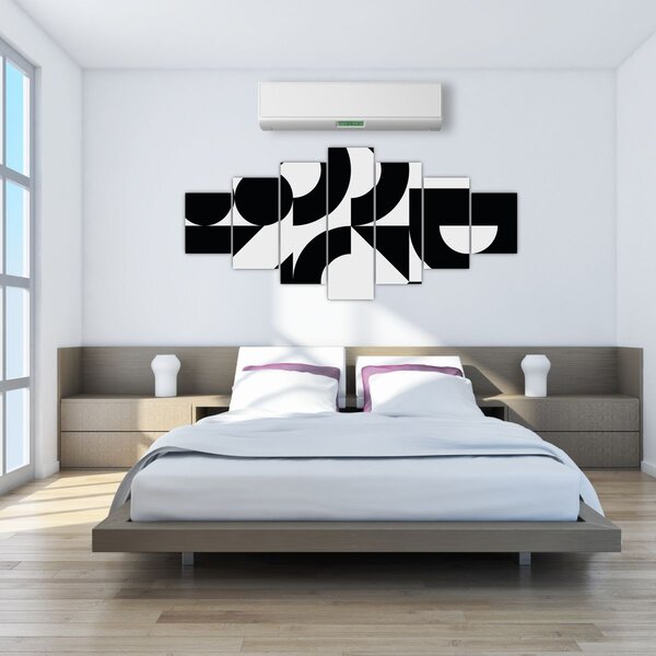 Obraz - Geometrická abstrakce N⁰2 (210x100 cm)