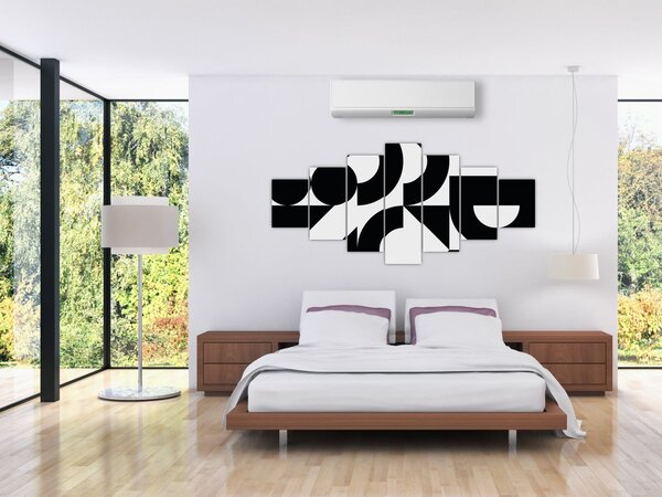 Obraz - Geometrická abstrakce N⁰2 (210x100 cm)