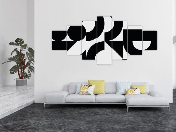 Obraz - Geometrická abstrakce N⁰2 (210x100 cm)