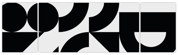 Obraz - Geometrická abstrakce N⁰2 (170x50 cm)