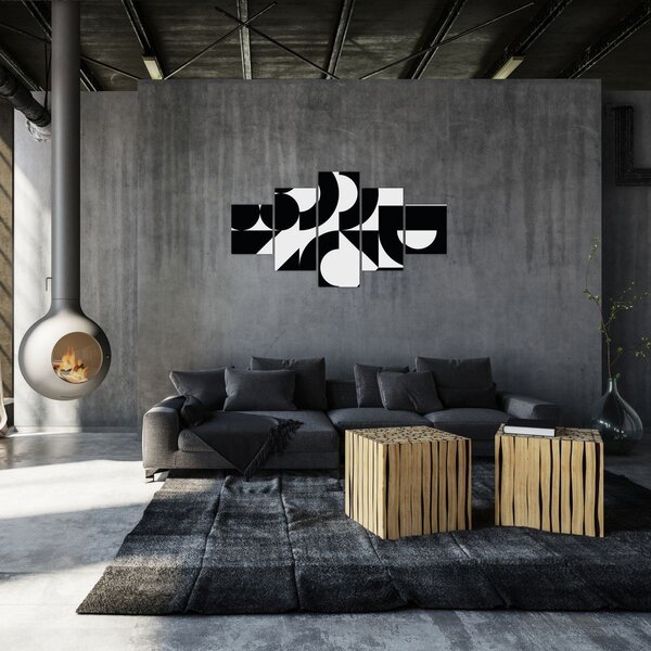 Obraz - Geometrická abstrakce N⁰2 (125x70 cm)