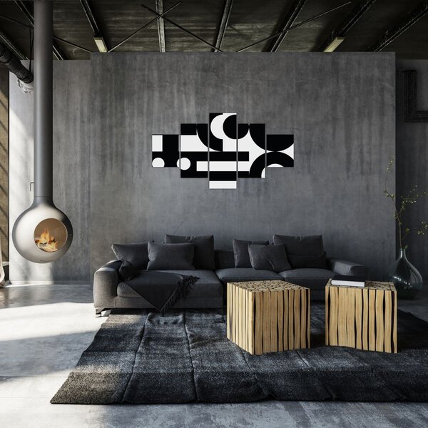 Obraz - Geometrická abstrakce N⁰3 (125x70 cm)