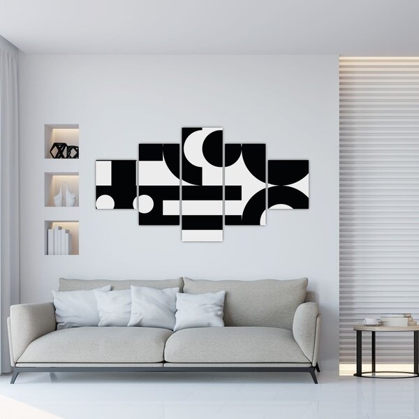 Obraz - Geometrická abstrakce N⁰3 (125x70 cm)