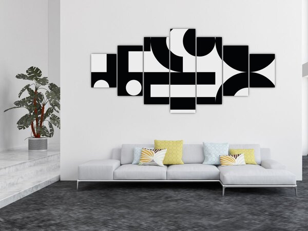 Obraz - Geometrická abstrakce N⁰3 (210x100 cm)