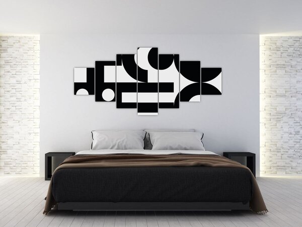 Obraz - Geometrická abstrakce N⁰3 (210x100 cm)