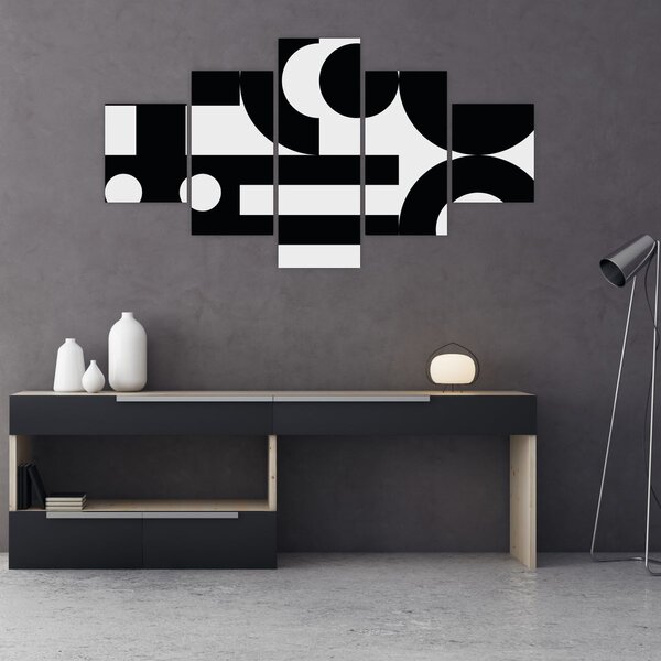 Obraz - Geometrická abstrakce N⁰3 (125x70 cm)