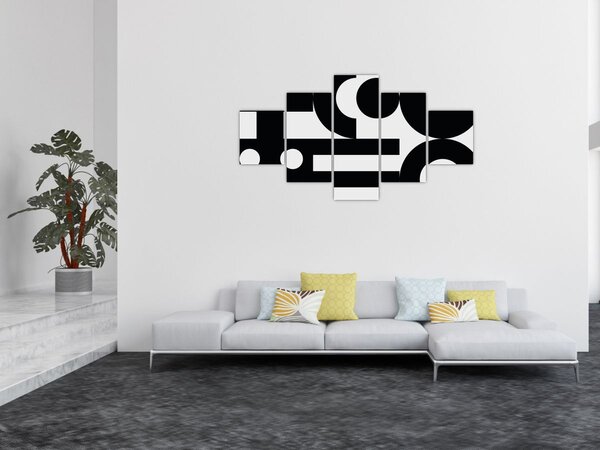Obraz - Geometrická abstrakce N⁰3 (125x70 cm)