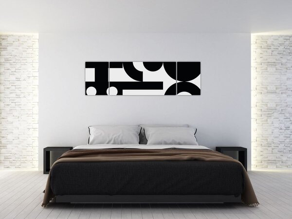 Obraz - Geometrická abstrakce N⁰3 (170x50 cm)