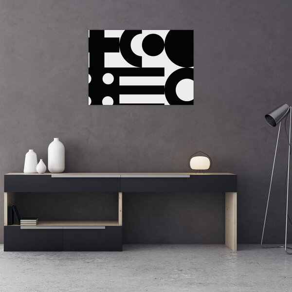 Obraz - Geometrická abstrakce N⁰3 (70x50 cm)