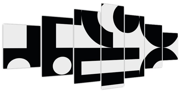 Obraz - Geometrická abstrakce N⁰3 (210x100 cm)