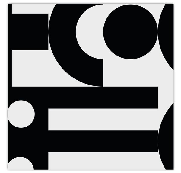 Obraz - Geometrická abstrakce N⁰3 (30x30 cm)