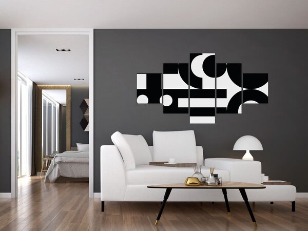 Obraz - Geometrická abstrakce N⁰3 (125x70 cm)