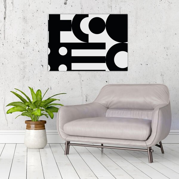 Obraz - Geometrická abstrakce N⁰3 (70x50 cm)