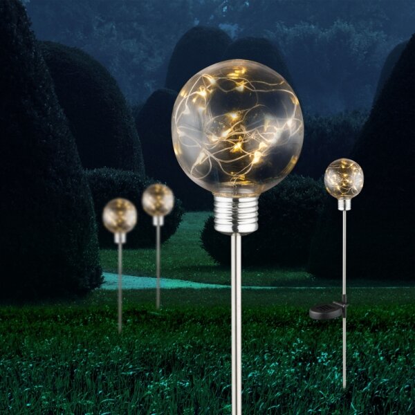 Globo 33802-12 - LED Solární svítidlo LED/0,06W/3,2V IP44