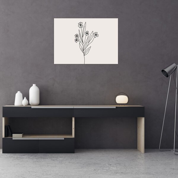 Obraz - Luční květ N⁰1 (70x50 cm)