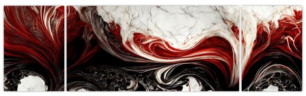 Obraz - Moderní abstrakce (170x50 cm)