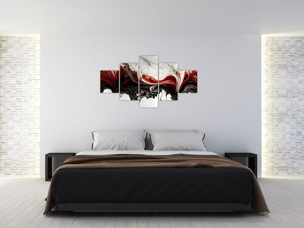 Obraz - Moderní abstrakce (125x70 cm)