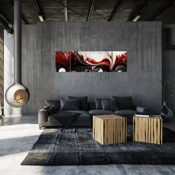 Obraz - Moderní abstrakce (170x50 cm)
