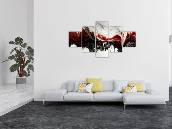 Obraz - Moderní abstrakce (125x70 cm)