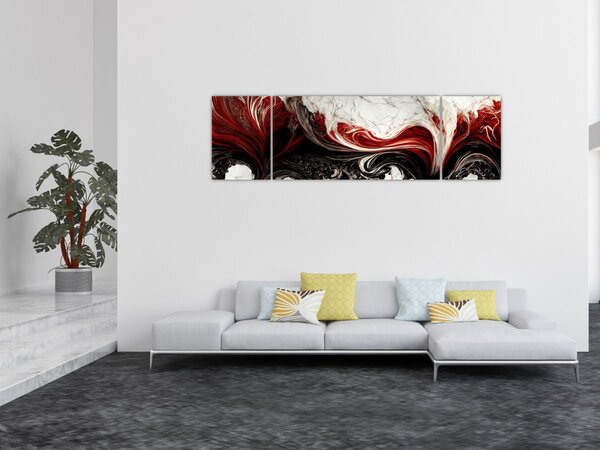 Obraz - Moderní abstrakce (170x50 cm)