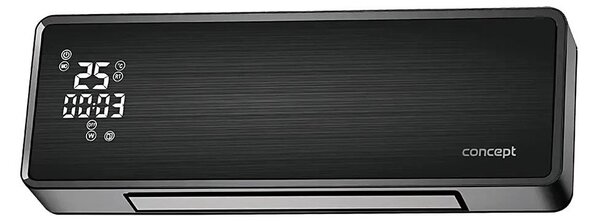 Concept QH4001 - Elektrické topení 1000/2000W IP22 černá + dálkové ovládání