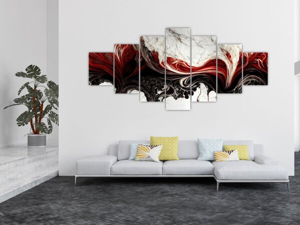 Obraz - Moderní abstrakce (210x100 cm)