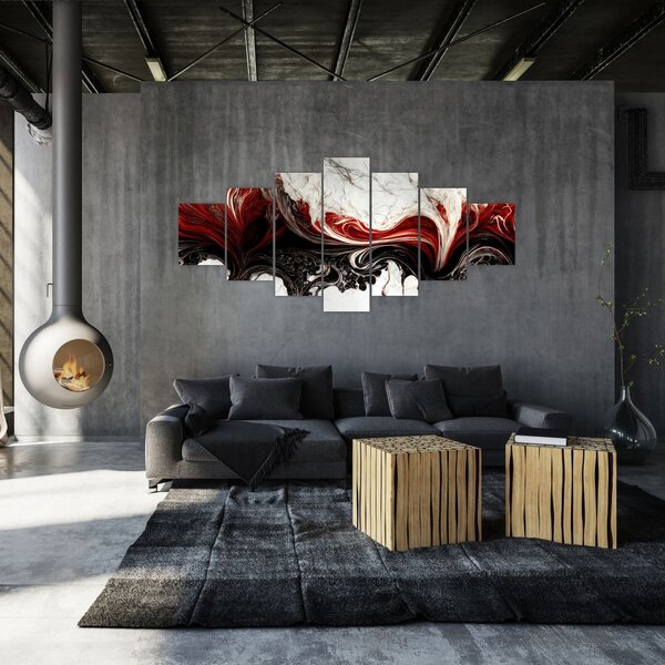 Obraz - Moderní abstrakce (210x100 cm)