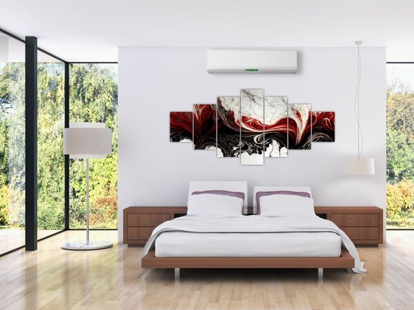 Obraz - Moderní abstrakce (210x100 cm)