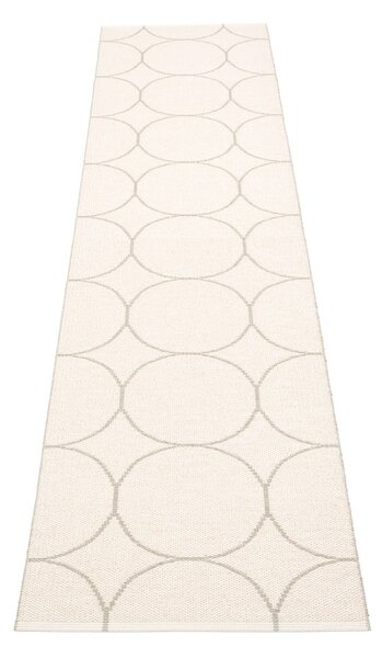 Krémový vnitřní a venkovní běhoun 70x300 cm Boo Linen – Pappelina