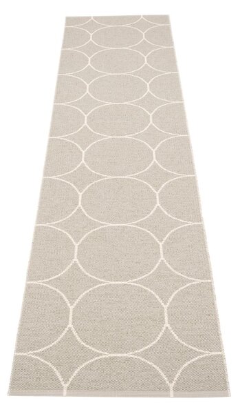 Krémový vnitřní a venkovní běhoun 70x300 cm Boo Linen – Pappelina