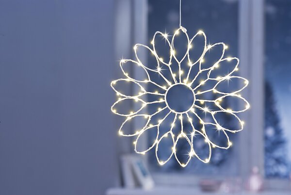 LED závěsná dekorace "Ice Flower" 100 LED