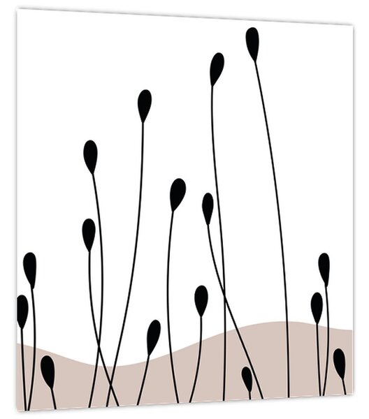 Obraz - Grafická louka N⁰1 (30x30 cm)