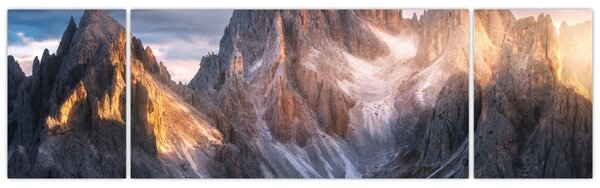Obraz - Horské panorama (170x50 cm)
