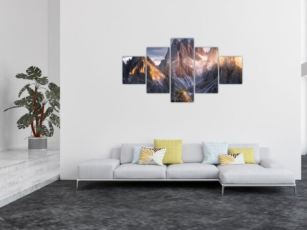 Obraz - Horské panorama (125x70 cm)