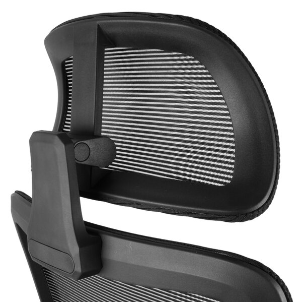 Kancelářská ergonomická židle Neoseat LORELI — černá, nosnost 150 kg