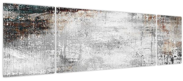 Obraz - Abstraktní texturované plátno (170x50 cm)