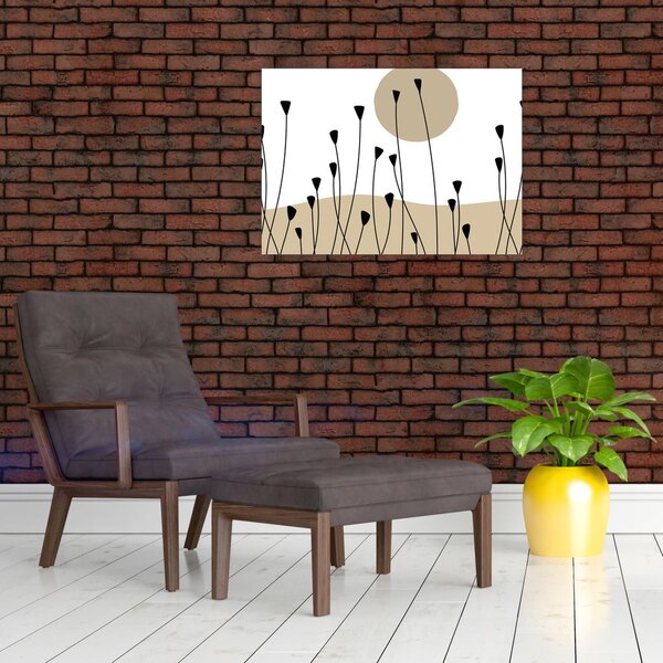 Obraz - Grafická louka N⁰2 (70x50 cm)