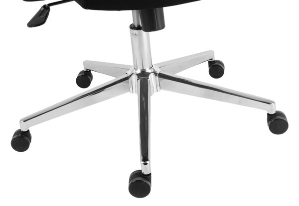 Kancelářská ergonomická židle Neoseat LORELI — černá, nosnost 150 kg