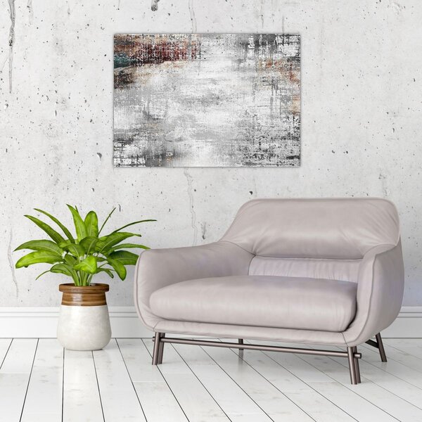Obraz - Abstraktní texturované plátno (70x50 cm)