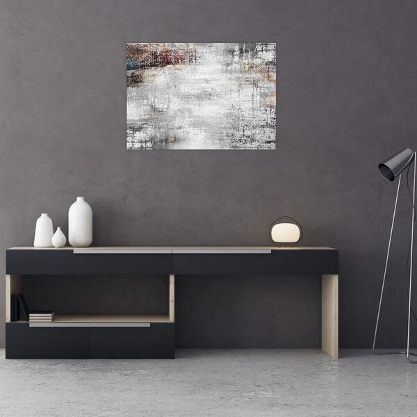 Obraz - Abstraktní texturované plátno (70x50 cm)