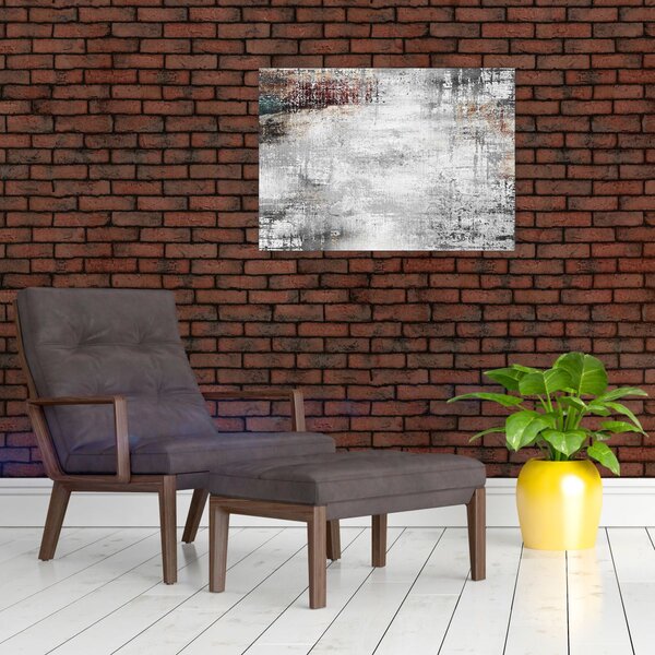 Obraz - Abstraktní texturované plátno (70x50 cm)