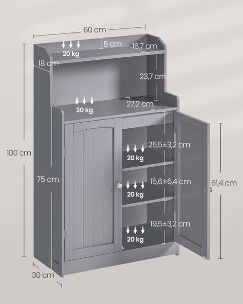 Koupelnová skříňka BBC770G02