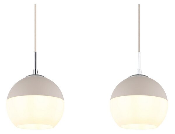 Závěsné svítidlo 3x E27 písková, opálová IP20 GLOBO lighting RAGUSA 15999-3H