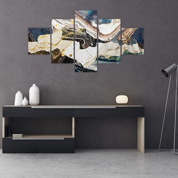 Obraz - Designový mramor (125x70 cm)