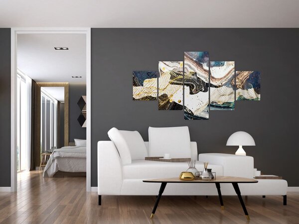 Obraz - Designový mramor (125x70 cm)