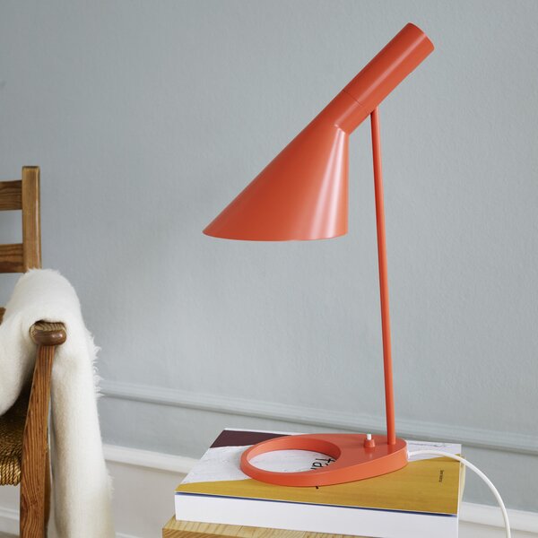 Stolní lampa Louis Poulsen, AJ, Oranžová, Obývací pokoj, Kov, Design