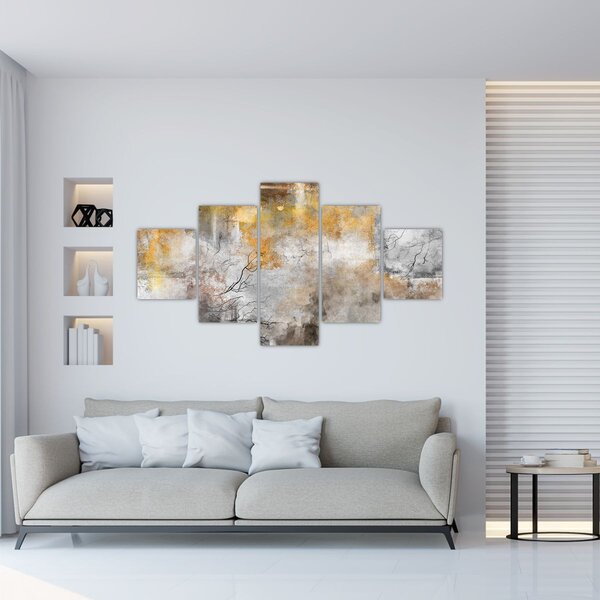 Obraz - Abstrakce (125x70 cm)
